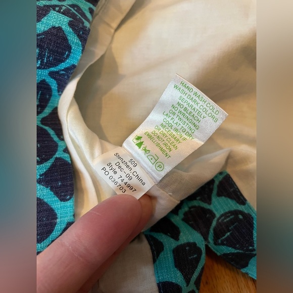 LILLY PULITZER Stephanie Koi Fish Print Sleeveless Sheath Dress Womens Sz 4 READ - Picture 9 of 14